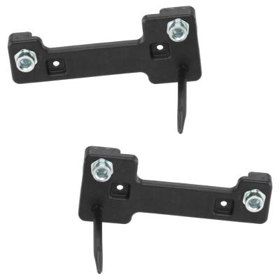 Rareelectrical - New Rear Left And Rear Right Bumper Bracket Compatible With Hyundai Sonata Hybrid Limited 4 Cyl 2.0L - Image 2