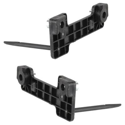 Rareelectrical - New Rear Left And Rear Right Bumper Bracket Compatible With Hyundai Sonata Hybrid Limited 4 Cyl 2.0L - Image 4