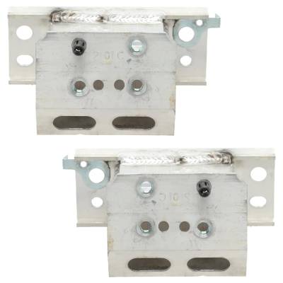 New Front Left And Front Right Bumper Bracket Compatible With Toyota Prius One Prius Five 2010-2015
