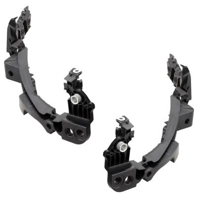 Rareelectrical - New OEM Grade Front Left Outer And Front Right Outer Bumper Bracket Compatible With Volkswagen Golf - Image 2