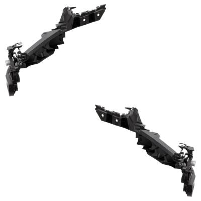 Rareelectrical - New OEM Grade Front Left Outer And Front Right Outer Bumper Bracket Compatible With Volkswagen Golf - Image 3