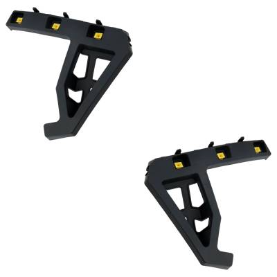 Rareelectrical - New Rear Left Upper And Rear Right Upper Bumper Bracket Compatible With Kia Sportage Ex 4 Cyl 2.5L - Image 1
