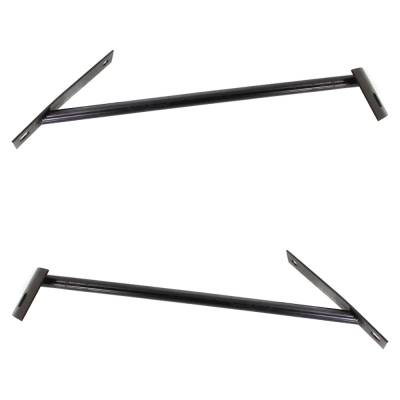 RAREELECTRICAL - Front Bumper Bracket Pair Driver Passenger Compatible With 1967-1968 Ford Mustang Shelby Gt-350 - Image 4