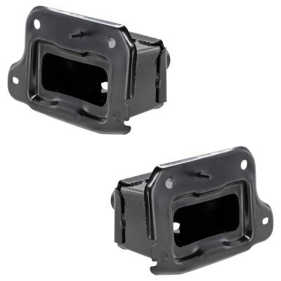 Rareelectrical - New Front Left And Front Right Bumper Bracket Compatible With Nissan Altima Base Altima S 2007-2013 - Image 2