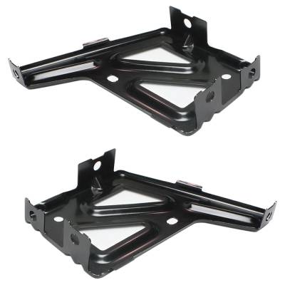 Rareelectrical - New Rear Left And Rear Right Bumper Bracket Compatible With Chevrolet Gmc Sierra 1500 Limited Base 8 - Image 2