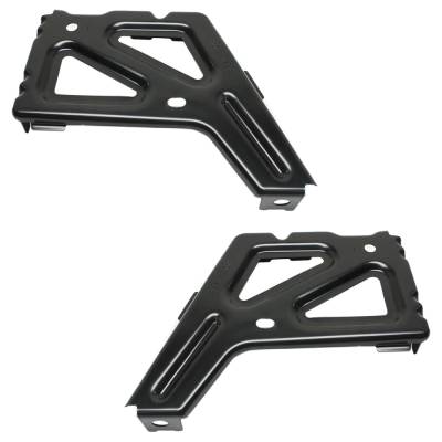 Rareelectrical - New Rear Left And Rear Right Bumper Bracket Compatible With Chevrolet Gmc Sierra 1500 Limited Base 8 - Image 5