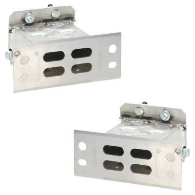 Rareelectrical - New Front Left And Front Right Bumper Bracket Compatible With Toyota Prius Two Prius Three 2010-2015 - Image 5