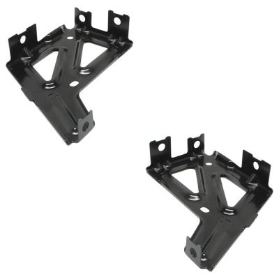 Rareelectrical - New Rear Left And Rear Right Bumper Bracket Compatible With Chevrolet Gmc Sierra 1500 Denali 8 Cyl - Image 3