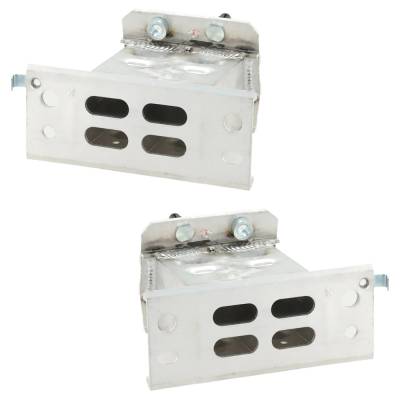 Rareelectrical - New Front Left And Front Right Bumper Bracket Compatible With Toyota Prius Four Prius Five 2010-2015 - Image 6