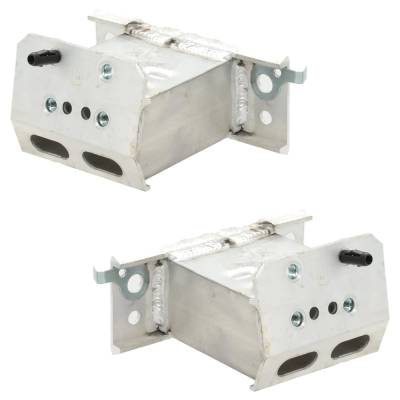 Rareelectrical - New Front Left And Front Right Bumper Bracket Compatible With Toyota Prius Three Prius Four - Image 2