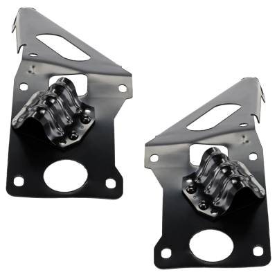 Front Bumper Bracket Pair Compatible With 1993-1997 Ford Ranger Splash 2.3L (93-97) Splash 3.0L