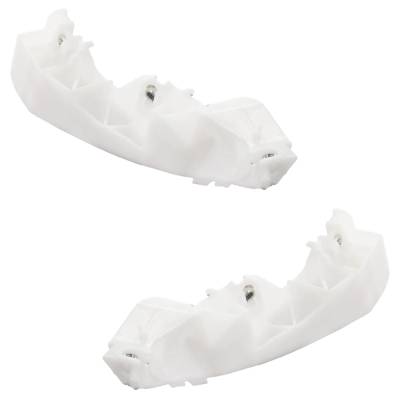 Front Left And Right Bumper Bracket Pair Compatible With 2007-2015 Infiniti G35 Base 3.5L (07-08)