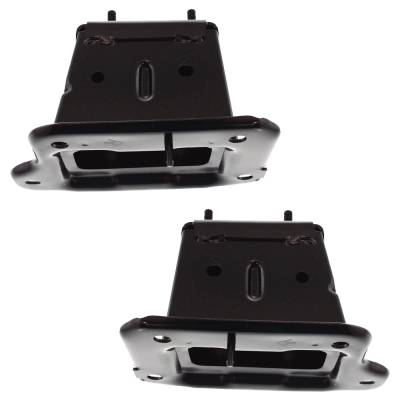 Rareelectrical - Front Bumper Bracket Pair Compatible With 2009-2014 Nissan Maxima S (09-14) Sv (09-14) Driver Plus - Image 5