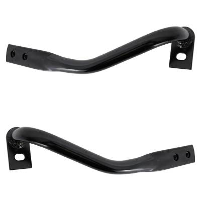 Rareelectrical - New Front Left Outer And Front Right Outer Bumper Bracket Compatible With Chevrolet Gmc S10 Blazer - Image 1