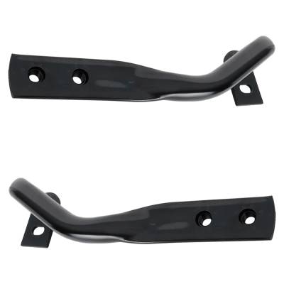Rareelectrical - New Front Left Outer And Front Right Outer Bumper Bracket Compatible With Chevrolet Gmc S15 Sierra - Image 3