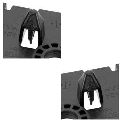 Rareelectrical - New Replacement Front Left And Front Right Bumper Bracket Compatible With Ford F-150 Lightning Xlt - Image 8