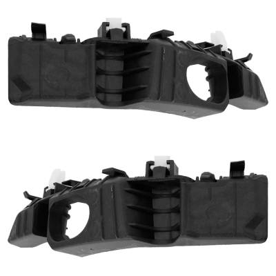 Rareelectrical - New Front Left Upper And Front Right Upper Bumper Bracket Compatible With Hyundai Tucson Se 4 Cyl - Image 3