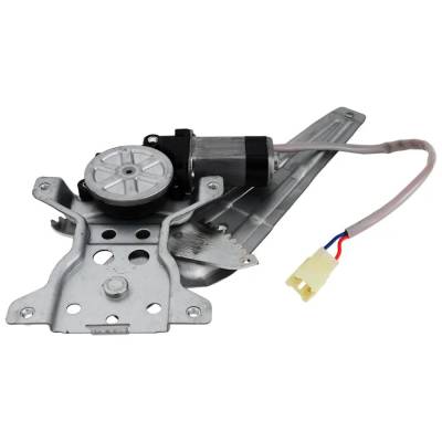 Rareelectrical - Left Rear Window Regulator With Motor Compatible With Toyota Yaris Base Yaris S 2007-2012 To1550122 - Image 2