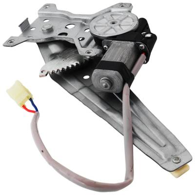 Rareelectrical - Left Rear Window Regulator With Motor Compatible With Toyota Yaris Base Yaris S 2007-2012 To1550122 - Image 3