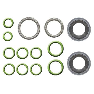 New A/C O-Ring And Gasket Seal Kit Compatible With Jaguar Jeep Cherokee Classic 6 Cyl 4.0L X-Type