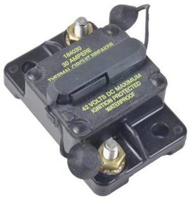 Circuit Breaker Compatible With 30 Amp OEM Sae J1625 J1171 Abyc E-11 Ce Direct Fit Replacement Oe