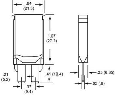 COOPER BUSSMAN - Circuit Breaker Compatible With 25 Amp OEM Sae J553 Box Direct Fit Replacement Oe Specifications - Image 2