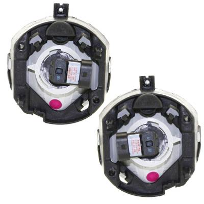Rareelectrical - New Pair Of Fog Lights Compatible With Dodge Caliber Caravan Charger R/T Se Srt-4 Sxt Base C/V - Image 2