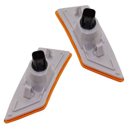 Rareelectrical - New Pair Of Side Marker Lights Compatible With Ford Ranger Lariat Xl Xlt Extended Cab Pickup - Image 2