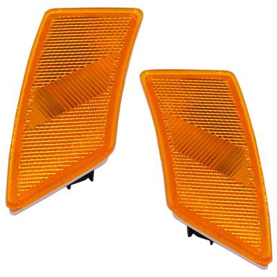 Rareelectrical - New Pair Of Side Marker Lights Compatible With Ford Ranger Lariat Xl Xlt Extended Cab Pickup - Image 6