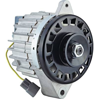 Rareelectrical - 12V Heavy Duty Alternator Compatible With John Deere Gator 6X4 Trail Gas Worksite Diesel Kawasaki - Image 1