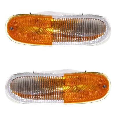 Rareelectrical - Halogen Turn Signal Light Assembly Right Left Pair Compatible With 1998-2005 Vw Beetle Glx Sport - Image 3