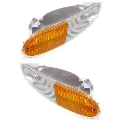 Rareelectrical - Halogen Turn Signal Light Assembly Right Left Pair Compatible With 1998-2005 Vw Beetle Glx Sport - Image 5