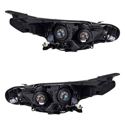 Rareelectrical - New Pair Of Headlights Compatible With Nissan Sentra 2.0L 2020 2021 2022 2023 By Part Numbers - Image 2
