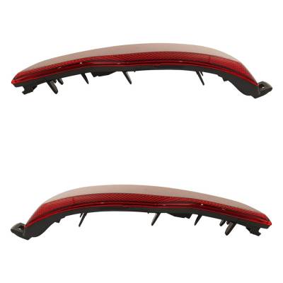 Rareelectrical - Rear Reflector Assembly Right Left Pair Compatible With 2014-2018 Jeep Cherokee Latitude Overland - Image 5