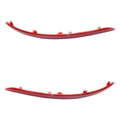 Rareelectrical - Rear Bumper Reflector Assembly Right Left Pair Compatible With 2017-2018 Hyundai Elantra Value - Image 4