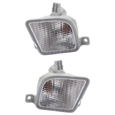 Halogen Turn Signal Light Assembly Right Left Pair Compatible With 2018-2021 Honda Odyssey Ex-L