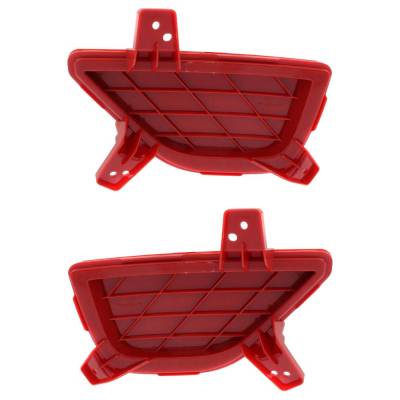 Rareelectrical - Rear Reflector Assembly Right Left Pair Compatible With 2017-2022 Chevrolet Trax Premier 1.4L I4 - Image 2
