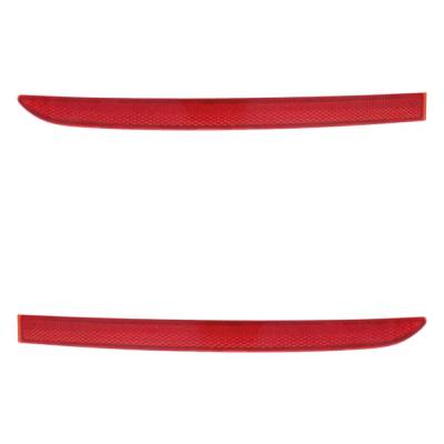 Rareelectrical - Rear Reflector Assembly Right Left Pair Compatible With 2009-2018 Volkswagen Tiguan Sel R-Line Suv - Image 1