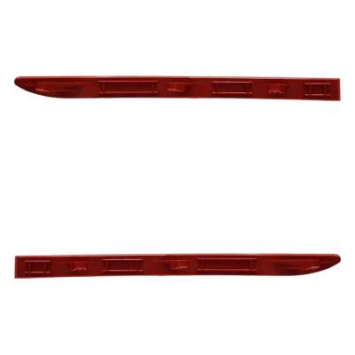 Rareelectrical - Rear Reflector Assembly Right Left Pair Compatible With 2009-2018 Volkswagen Tiguan Sel R-Line Suv - Image 2