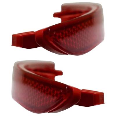 Rareelectrical - Rear Reflector Assembly Right Left Pair Compatible With 2009-2018 Volkswagen Tiguan Sel R-Line Suv - Image 3