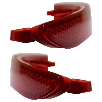 Rareelectrical - Rear Reflector Assembly Right Left Pair Compatible With 2009-2018 Volkswagen Tiguan Sel R-Line Suv - Image 5