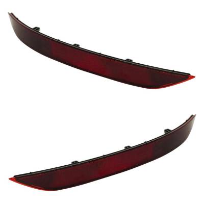 Rareelectrical - Reflector Assembly Right Left Pair Compatible With 2019-2021 Volkswagen Jetta Sel Premium R-Line - Image 2
