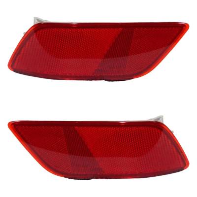 Rareelectrical - Reflector Assembly Right Left Pair Compatible With 2019-2024 Subaru Forester Touring Wilderness - Image 1