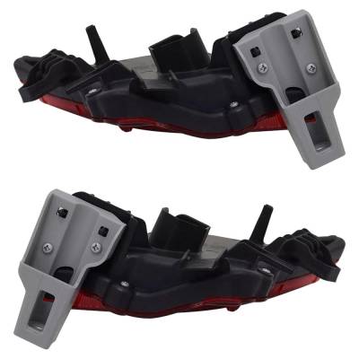 RAREELECTRICAL - Reflector Light Assembly Right Left Pair Compatible With 2020-2026 Toyota Highlander Xse Highlander - Image 4