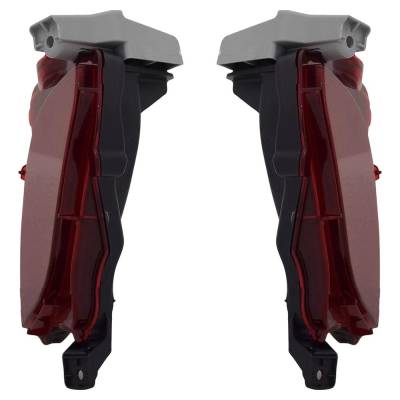 RAREELECTRICAL - Reflector Light Assembly Right Left Pair Compatible With 2020-2026 Toyota Highlander Xse Highlander - Image 6