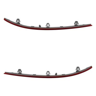 RAREELECTRICAL - Reflector Light Assembly Right Left Pair Compatible With 2019-2020 Ford Fusion Sport Fusion Se - Image 5