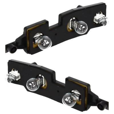 Halogen Tail Light Circuit Board Right Left Pair Compatible With 1988-2000 Chevrolet C3500 Silverado