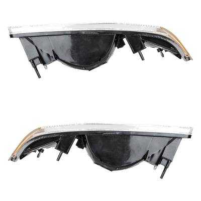 Rareelectrical - Halogen Parking Light Assembly Right Left Pair Compatible With 2002-2004 Ford F-350 F-450 F-550 - Image 6