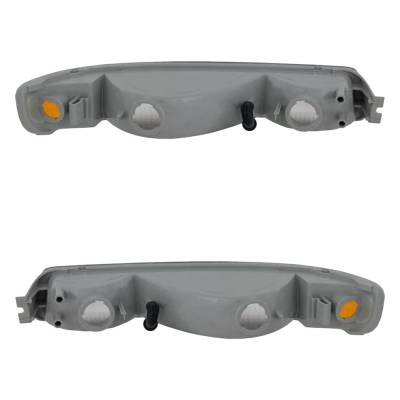 Rareelectrical - Halogen Parking Light Assembly Right Left Pair Compatible With 1999-2007 Gmc Sierra 2500 Hd Sle - Image 5