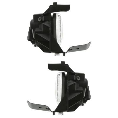 Rareelectrical - New Pair Of Daytime Running Lights Compatible With Subaru Impreza 2.5L 2008 2009 2010 2011 By Part - Image 6
